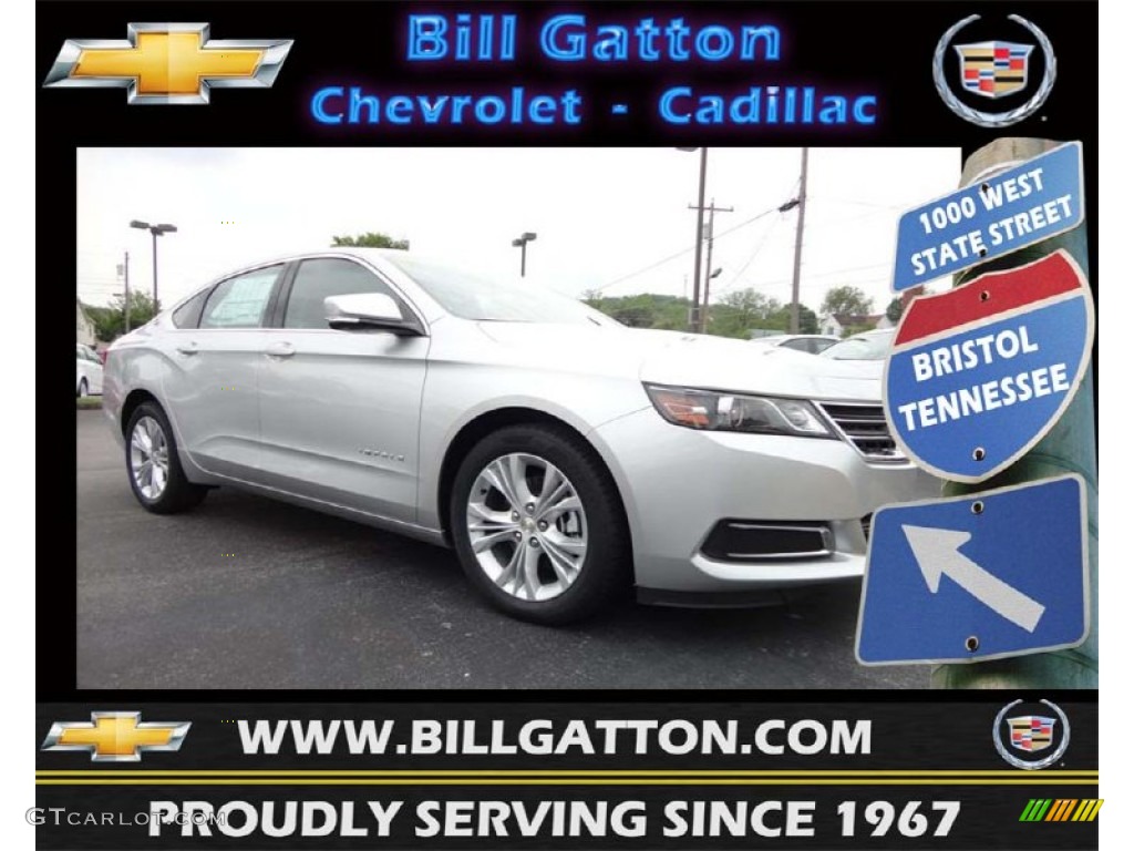 2014 Impala LT - Silver Ice Metallic / Jet Black/Dark Titanium photo #1