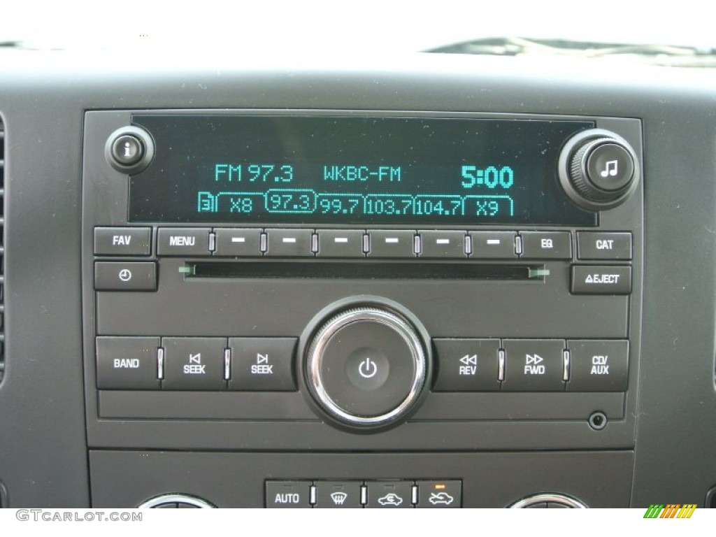 2011 GMC Sierra 1500 SLE Crew Cab Audio System Photo #80982794
