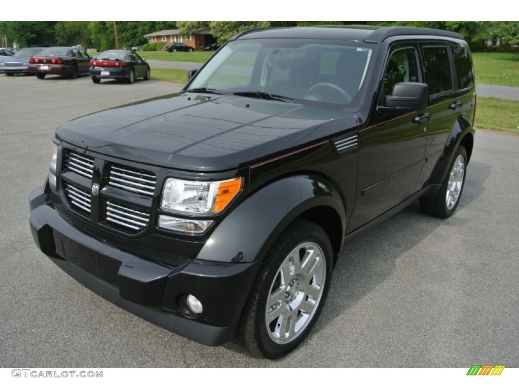 Brilliant Black Crystal Pearl 2011 Dodge Nitro Heat 4x4 Exterior Photo #80983094