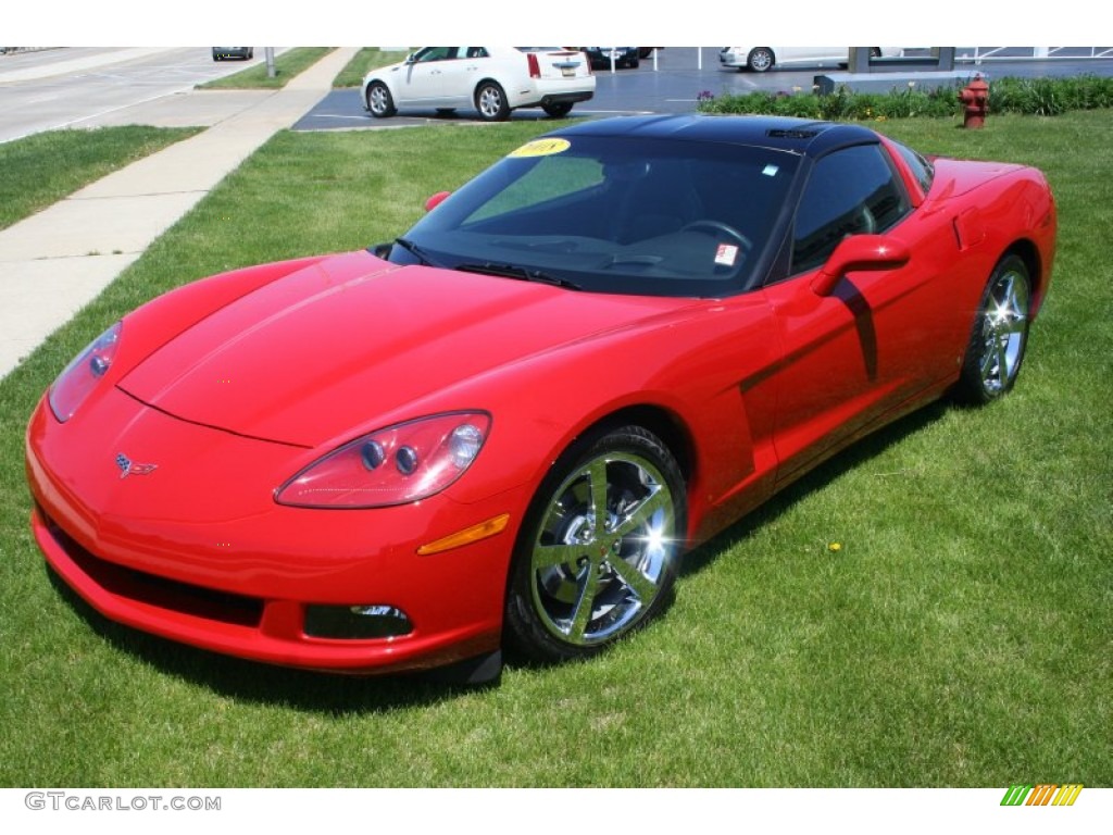 Victory Red 2008 Chevrolet Corvette Coupe Exterior Photo #80983304
