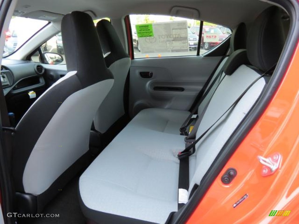 Gray Interior 2013 Toyota Prius c Hybrid One Photo #80983607