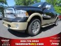 Black - 1500 Laramie Longhorn Crew Cab 4x4 Photo No. 1