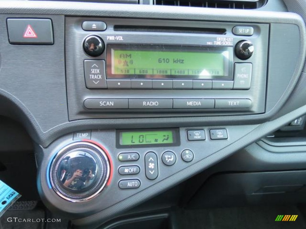2013 Toyota Prius c Hybrid One Audio System Photo #80983755