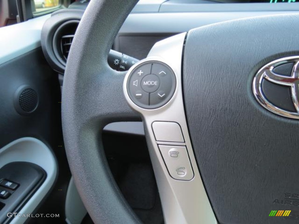 2013 Toyota Prius c Hybrid One Controls Photo #80983818