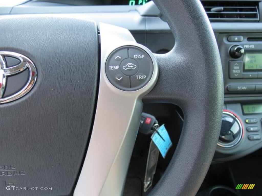 2013 Toyota Prius c Hybrid One Controls Photo #80983835