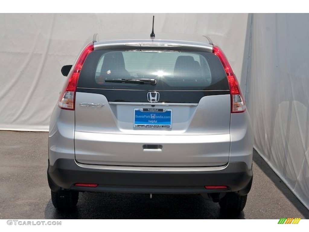 2013 CR-V LX - Alabaster Silver Metallic / Gray photo #6