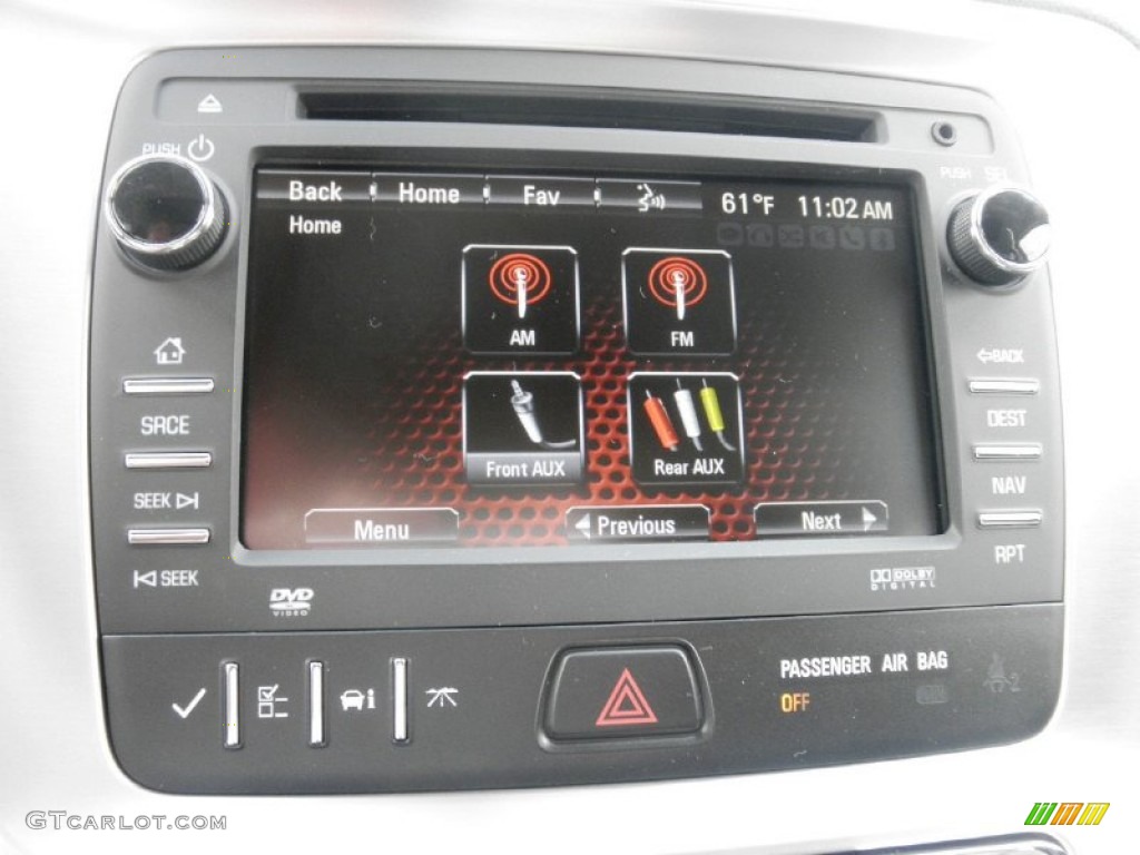 2013 GMC Acadia SLT AWD Controls Photo #80984630