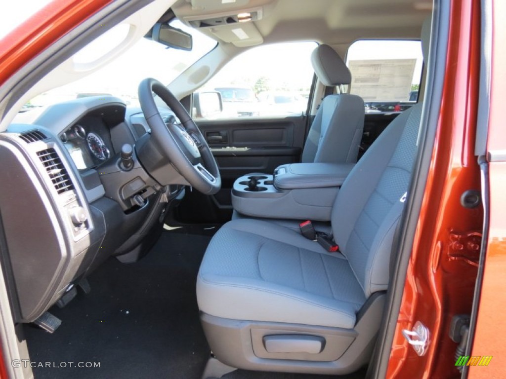 2013 1500 Express Quad Cab - Copperhead Pearl / Black/Diesel Gray photo #7