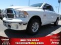 2013 Bright White Ram 1500 SLT Quad Cab  photo #1