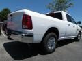 2013 Bright White Ram 1500 SLT Quad Cab  photo #3