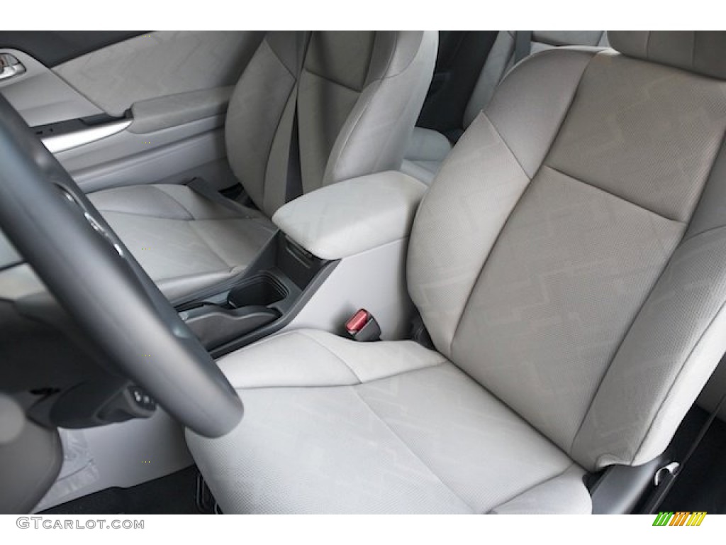 2013 Civic LX Coupe - Polished Metal Metallic / Gray photo #12