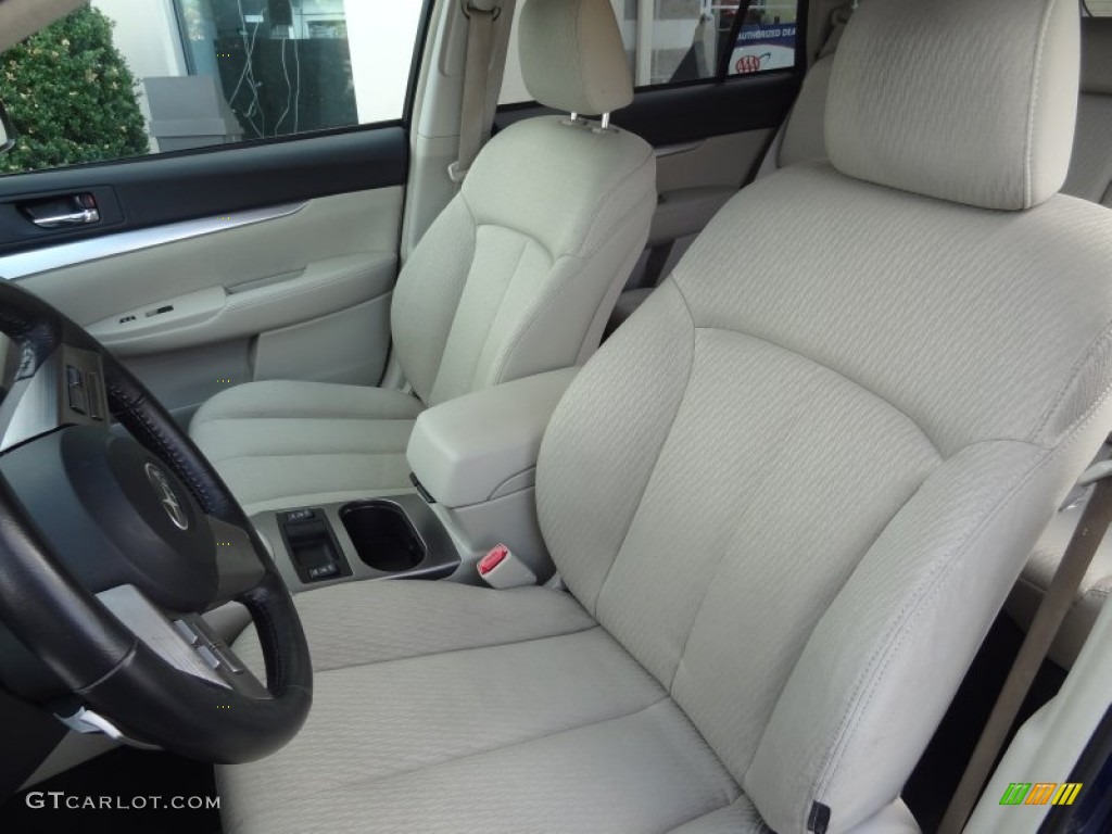 Warm Ivory Interior 2010 Subaru Outback 2.5i Premium Wagon Photo #80987444