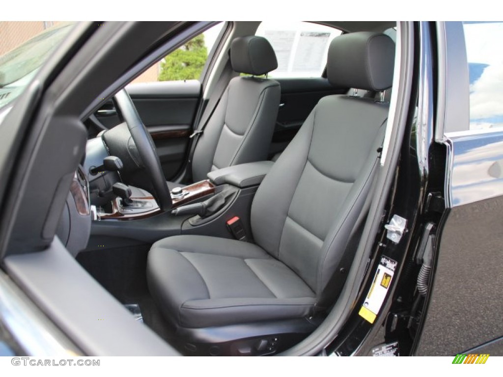 2011 3 Series 335i xDrive Sedan - Jet Black / Black photo #11