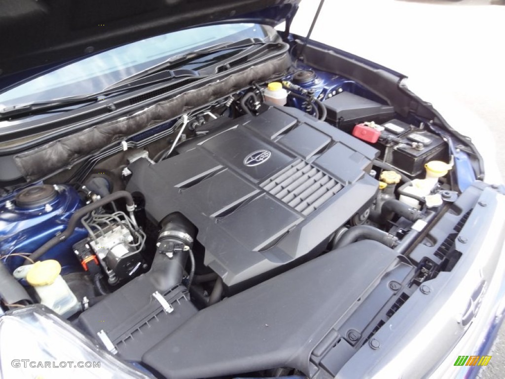 2010 Outback 2.5i Premium Wagon - Azurite Blue Pearl / Warm Ivory photo #33