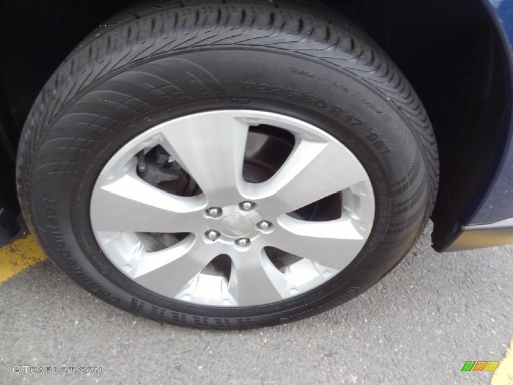 2010 Subaru Outback 2.5i Premium Wagon Wheel Photo #80987922