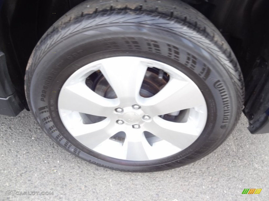 2010 Outback 2.5i Premium Wagon - Azurite Blue Pearl / Warm Ivory photo #36