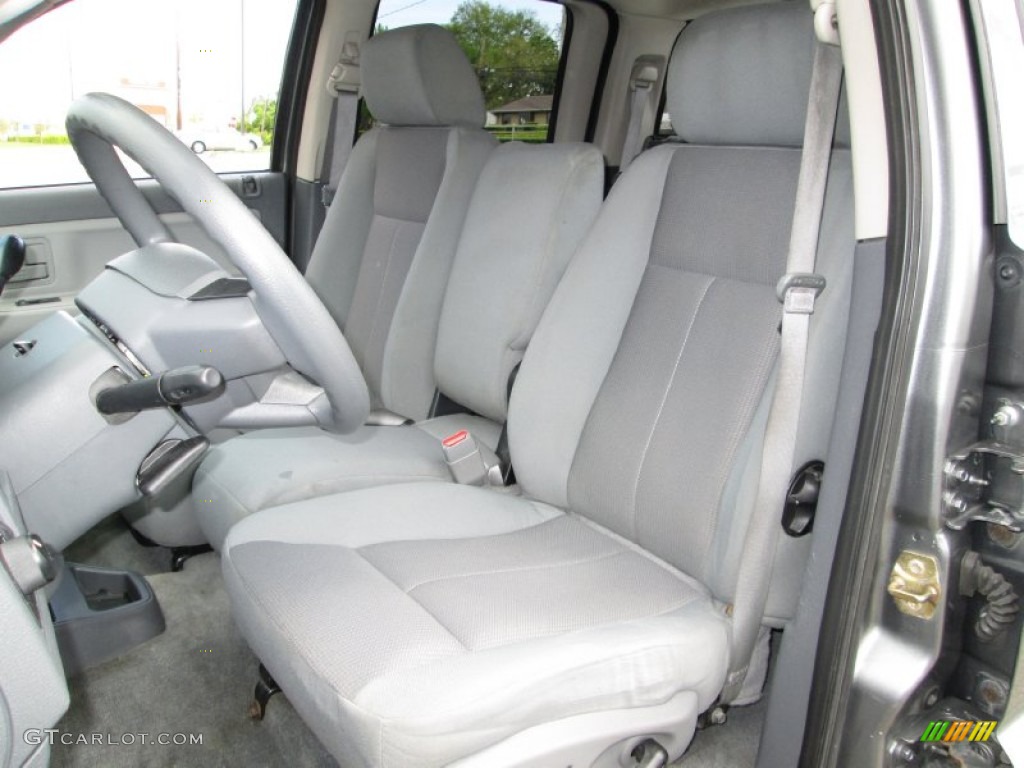 2005 Dodge Dakota SLT Quad Cab 4x4 Front Seat Photo #80989413