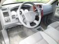 2005 Dodge Dakota Medium Slate Gray Interior Prime Interior Photo
