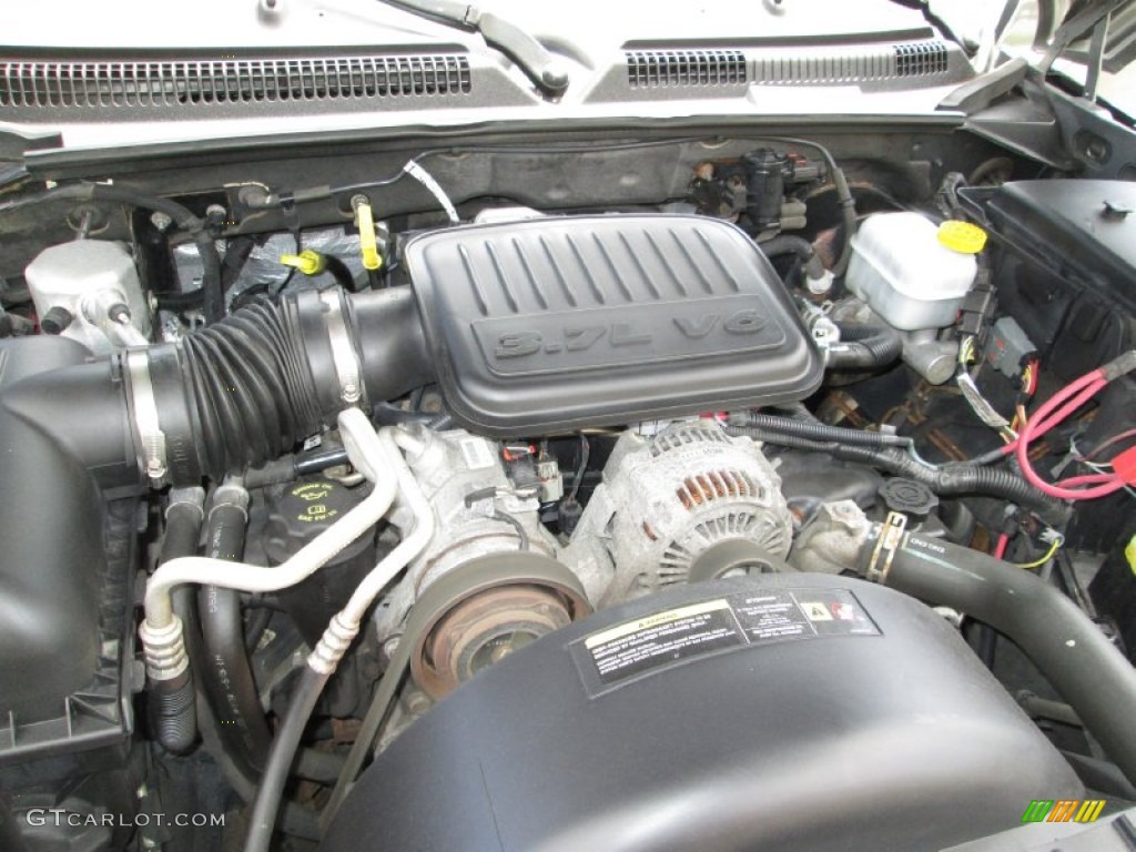 2005 Dodge Dakota SLT Quad Cab 4x4 3.7 Liter SOHC 12-Valve PowerTech V6 Engine Photo #80989717
