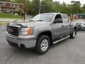 Steel Gray Metallic - Sierra 1500 SLE Crew Cab 4x4 Photo No. 3
