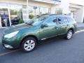 2010 Cypress Green Pearl Subaru Outback 2.5i Premium Wagon  photo #2