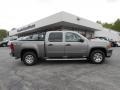 Steel Gray Metallic - Sierra 1500 SLE Crew Cab 4x4 Photo No. 8