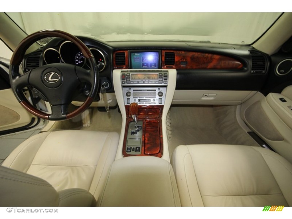 2009 Lexus SC 430 Convertible Ecru Dashboard Photo #80991079