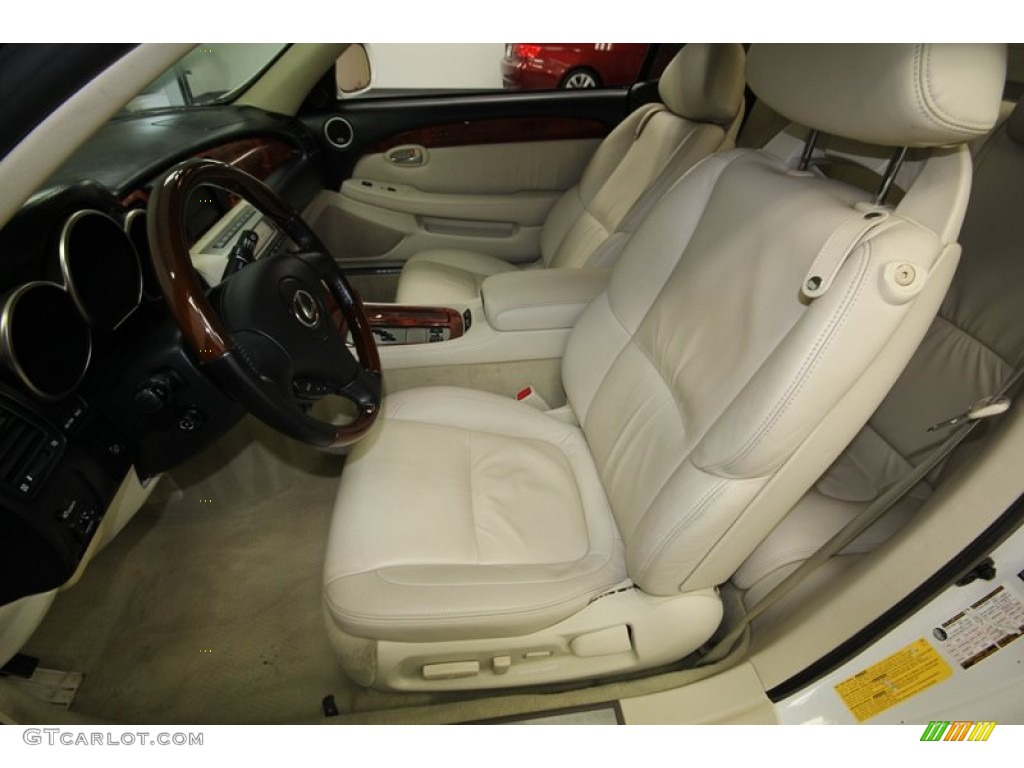 Ecru Interior 2009 Lexus SC 430 Convertible Photo #80991308