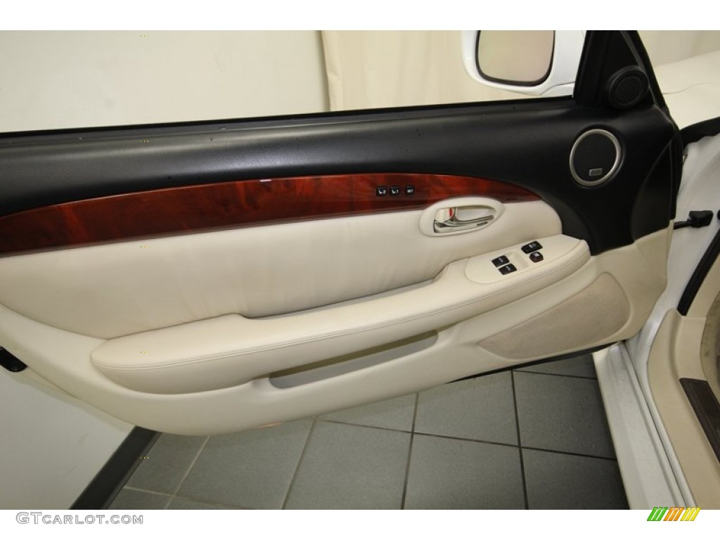 2009 Lexus SC 430 Convertible Ecru Door Panel Photo #80991349