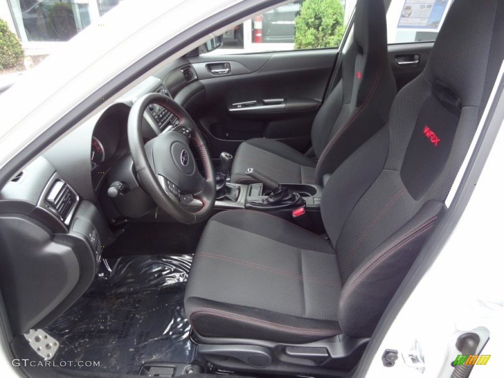 WRX Carbon Black Interior 2012 Subaru Impreza WRX 4 Door Photo #80991387