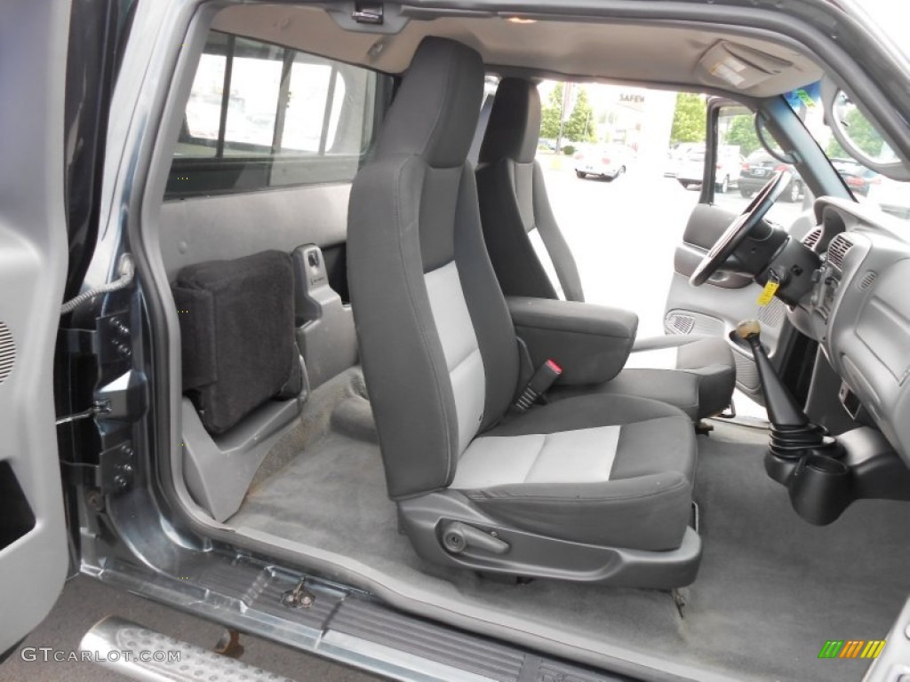 Medium Dark Flint Interior 2004 Ford Ranger XLT SuperCab 4x4 Photo #80991389