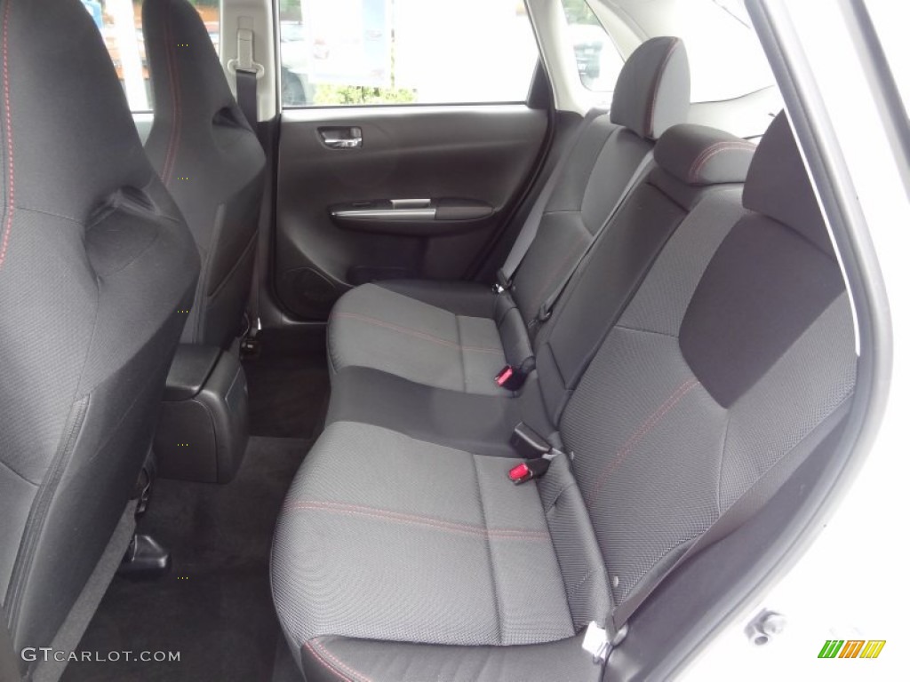 2012 Subaru Impreza WRX 4 Door Rear Seat Photo #80991459