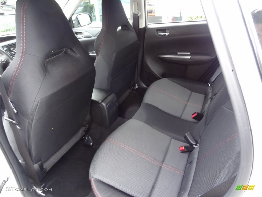 2012 Subaru Impreza WRX 4 Door Rear Seat Photo #80991482