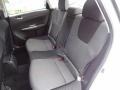 2012 Subaru Impreza WRX 4 Door Rear Seat