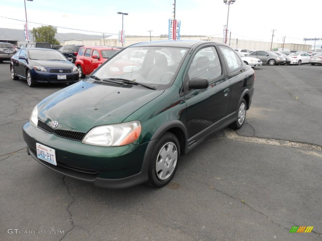 Electric Green Metallic Toyota ECHO