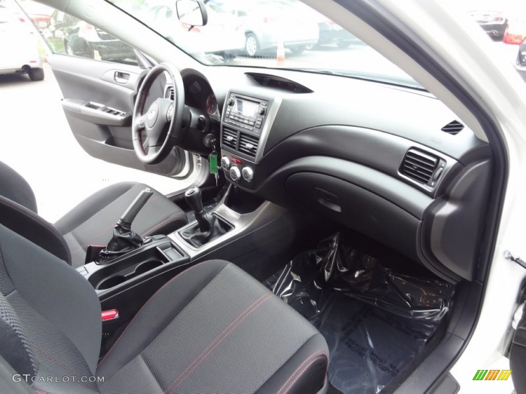 2012 Subaru Impreza WRX 4 Door WRX Carbon Black Dashboard Photo #80991551