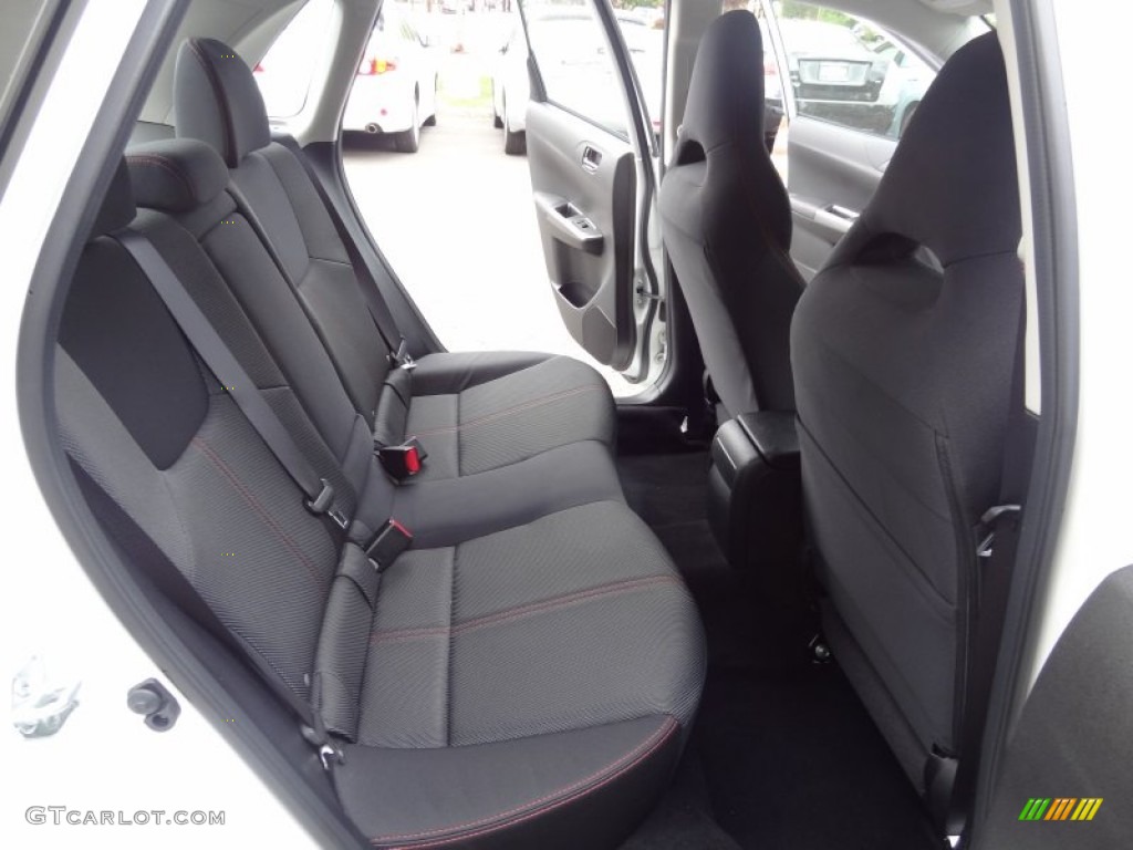 2012 Subaru Impreza WRX 4 Door Rear Seat Photo #80991590