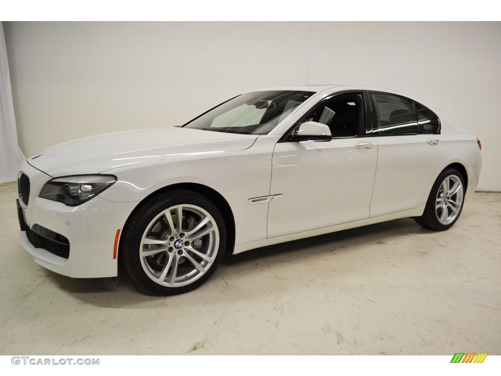 Alpine White 2012 BMW 7 Series 740i Sedan Exterior Photo #80991614