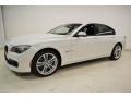 Alpine White 2012 BMW 7 Series 740i Sedan Exterior