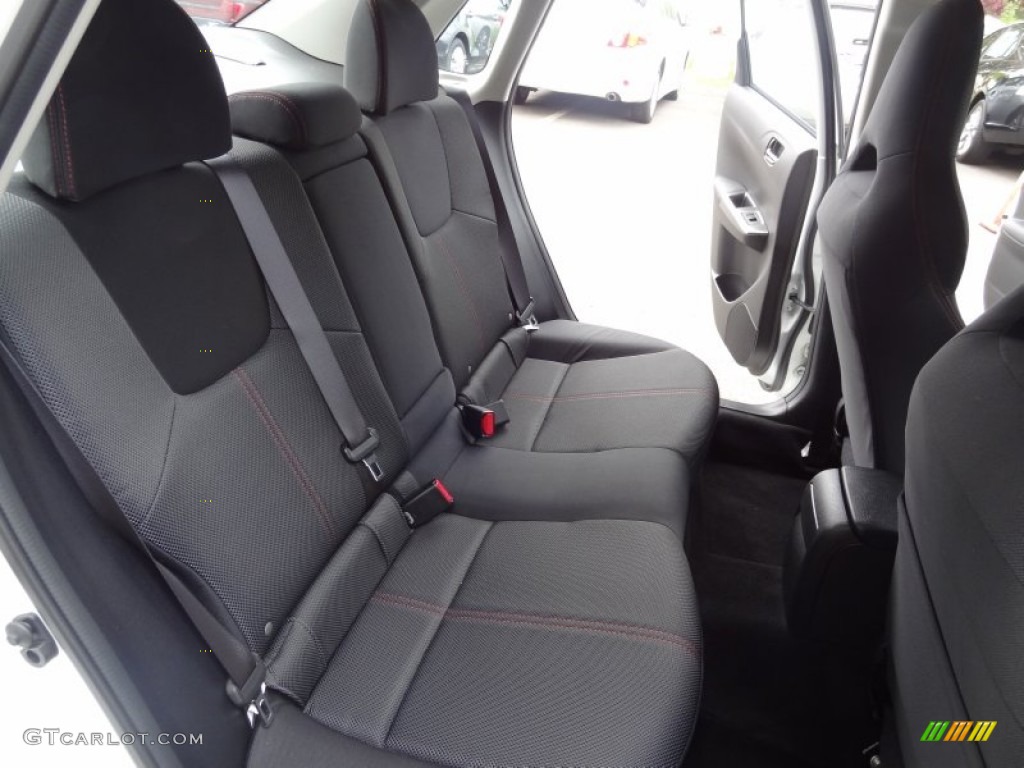 2012 Subaru Impreza WRX 4 Door Rear Seat Photo #80991626