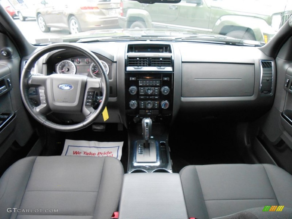 2011 Ford Escape XLT Sport V6 Charcoal Black Dashboard Photo #80991687