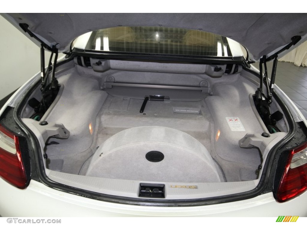 2009 Lexus SC 430 Convertible Trunk Photo #80991717