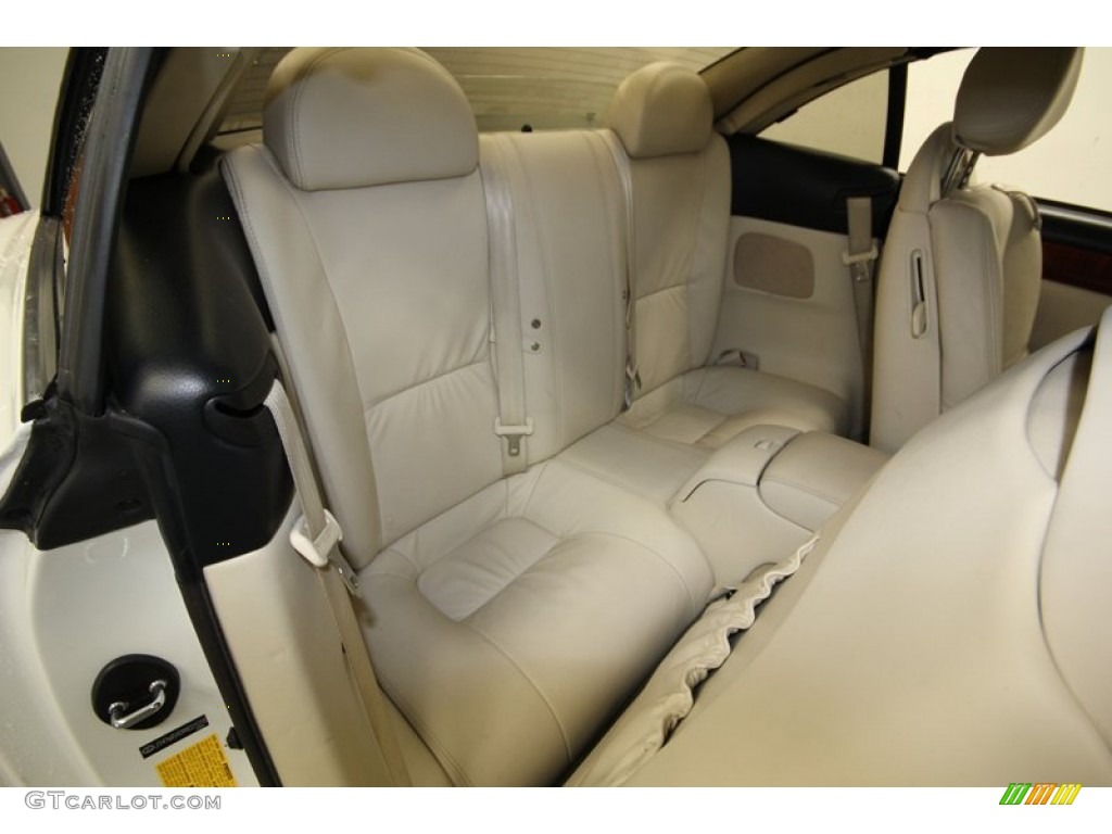 2009 Lexus SC 430 Convertible Rear Seat Photo #80991761