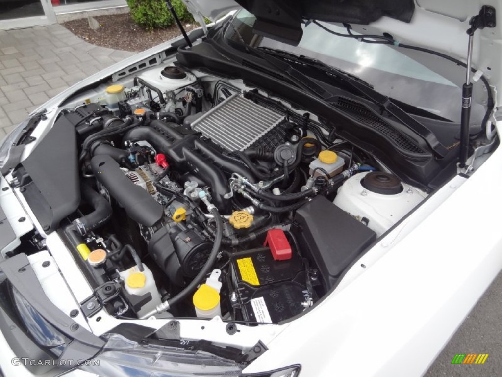 2012 Subaru Impreza WRX 4 Door 2.5 Liter Turbocharged DOHC 16-Valve AVCS Flat 4 Cylinder Engine Photo #80991788