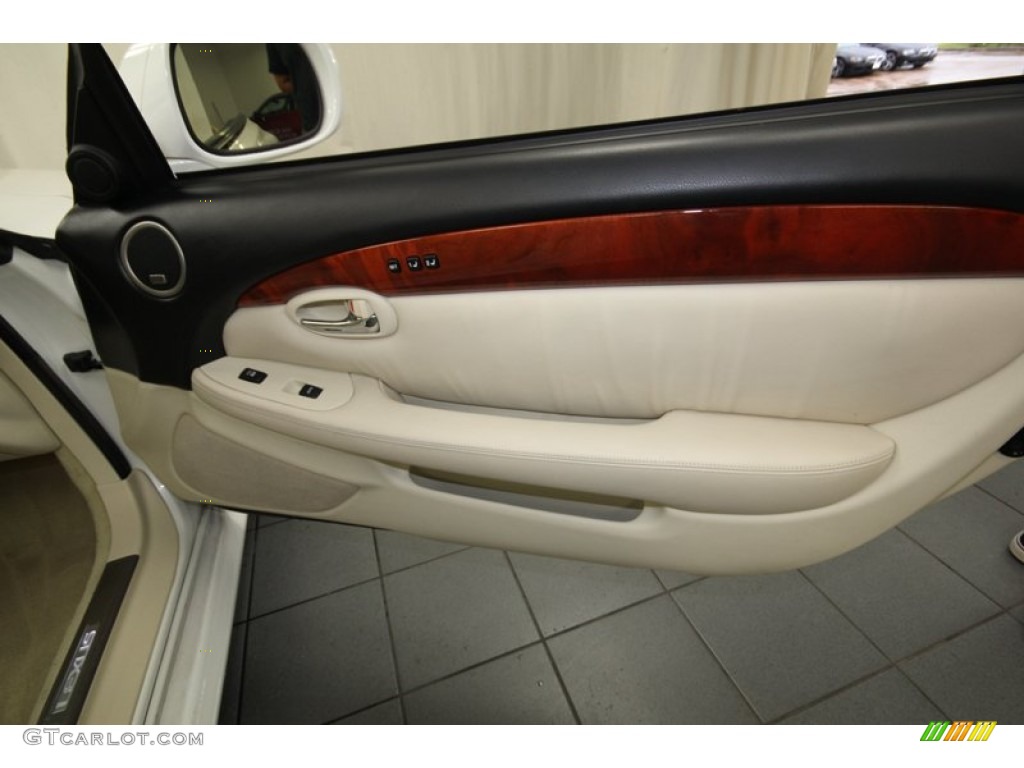 2009 Lexus SC 430 Convertible Ecru Door Panel Photo #80991818