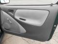 2000 Toyota ECHO Warm Gray Interior Door Panel Photo
