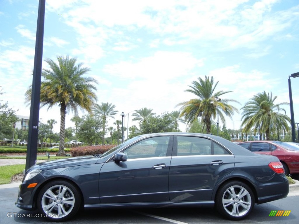 Steel Grey Metallic 2013 Mercedes-Benz E 350 Sedan Exterior Photo #80992633