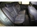 2008 BMW 5 Series Dark Blue Dakota Leather Interior Rear Seat Photo