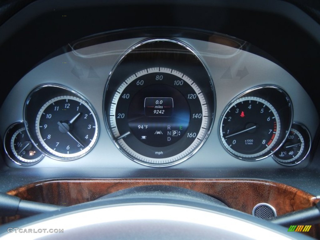 2013 Mercedes-Benz E 350 Sedan Gauges Photo #80993041