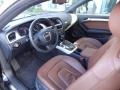2010 Audi A5 Cinnamon Brown Interior Prime Interior Photo
